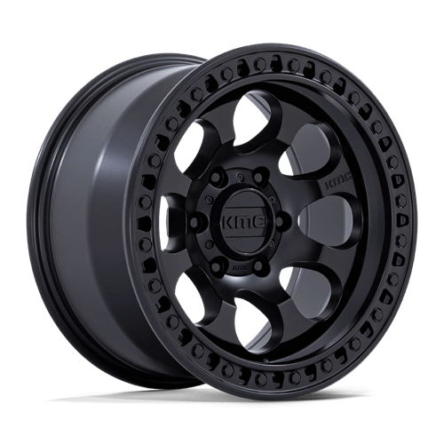 KMC KM550 RIOT SBL SATIN BLACK 17X8.5 6X5.5 ET +10 CB 106.1