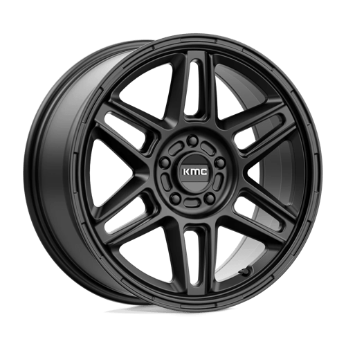 KMC KM716 NOMAD SATIN BLACK 18X8 5X4.5 ET +38 CB 72.56