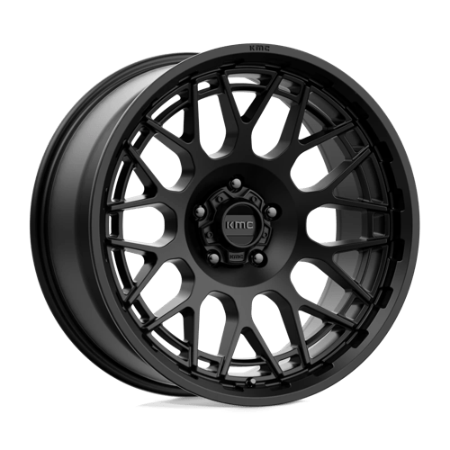 KMC KM722 TECHNIC SATIN BLACK 20X9 5X5.0 ET +0 CB 71.5