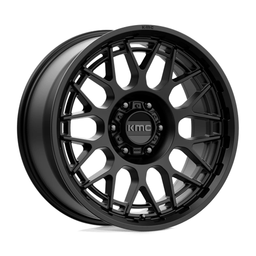 KMC KM722 TECHNIC SATIN BLACK 20X9 6X4.5 ET +18 CB 66.06