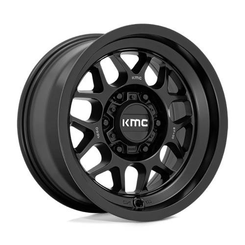 KMC KM725 TERRA SATIN BLACK 16X8 6X5.5 ET +0 CB 106.1