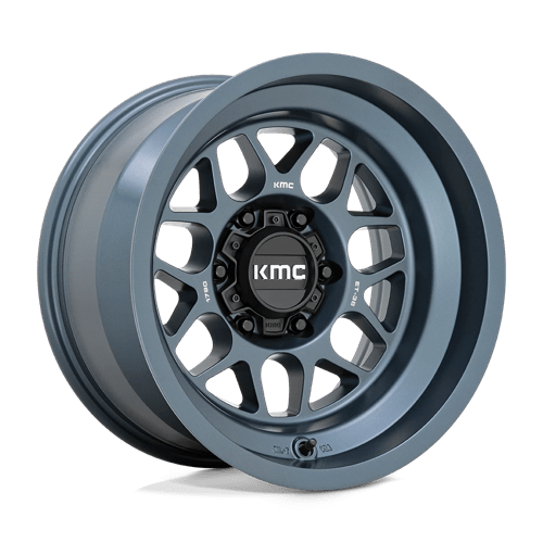KMC KM725 TERRA METALLIC BLUE 17X9 6X5.5 ET -38 CB 106.1