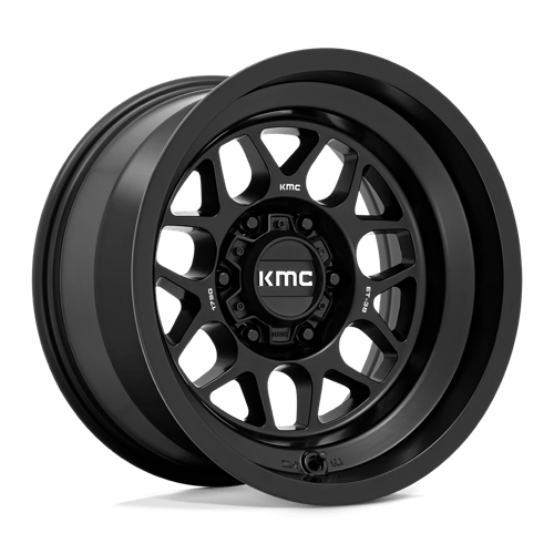KMC KM725 TERRA SATIN BLACK 17X9 6X5.5 ET -38 CB 106.1