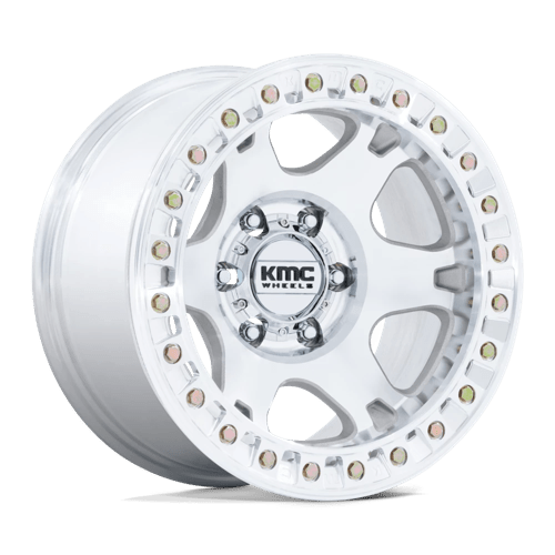 KMC KM238 VI BEADLOCK MACHINED 17X9 6X5.5 ET -12 CB 110.1