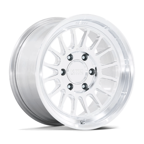 KMC KM447 IMPACT FORGED MONOBLOCK RAW MACHINED 17X8.5 6X5.5 ET -10 CB 106.1