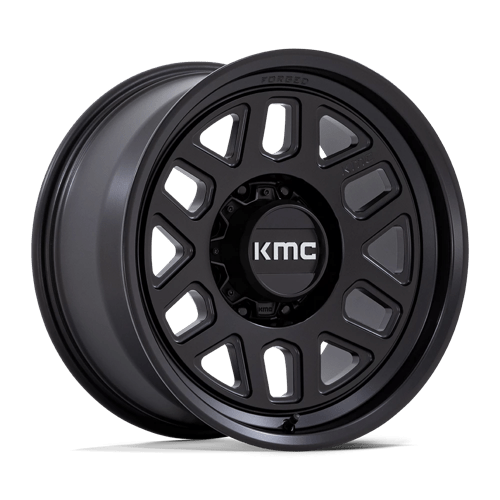 KMC KM451 MESA FORGED MONOBLOCK SATIN BLACK 18X9 8X180 ET +18 CB 124.2