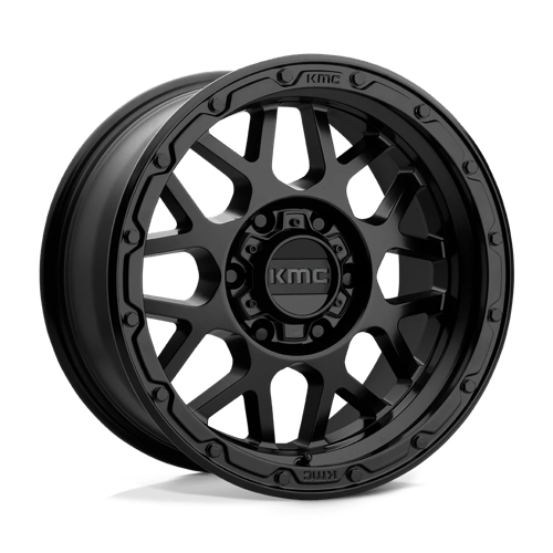 KMC KM535 GRENADE OFF-ROAD MATTE BLACK 17X9 5X5.0 ET -12 CB 78.1