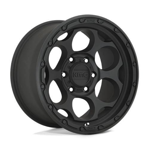 KMC KM541 DIRTY HARRY TEXTURED BLACK 17X8.5 6X5.5 ET +18 CB 106.1