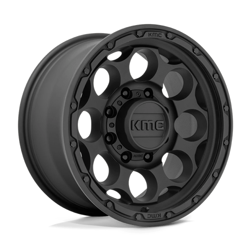 KMC KM541 DIRTY HARRY TEXTURED BLACK 17X8.5 8X180 ET +0 CB 124.2