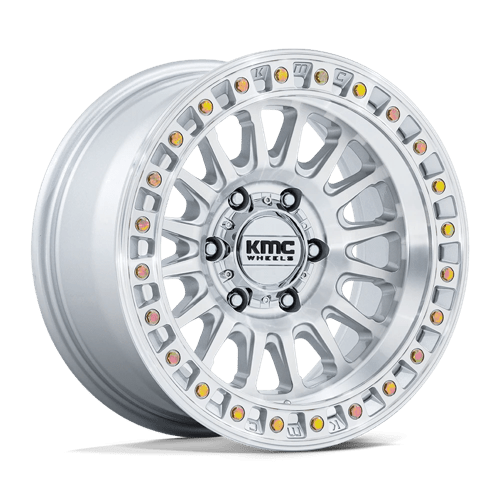 KMC KM552 IMS GLOSS SILVER W/ MACHINED FACE 20X9 6X135 ET +18 CB 87.1