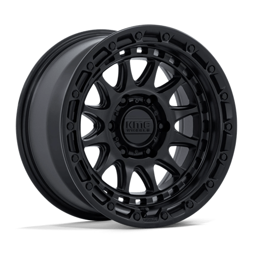 KMC KM556 CRUX BLACKOUT 17X8.5 6X5.5 ET +25 CB 106.1