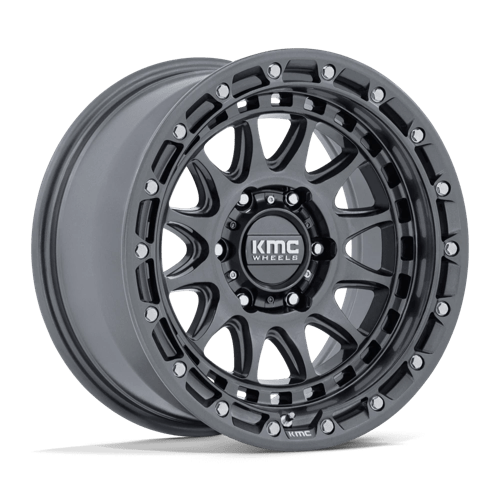 KMC KM556 CRUX GLOSS GUNMETAL 17X8.5 6X5.5 ET +25 CB 106.1