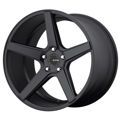 KMC KM685 DISTRICT SATIN BLACK 22X10.5 5X120 ET +20 CB 74.1