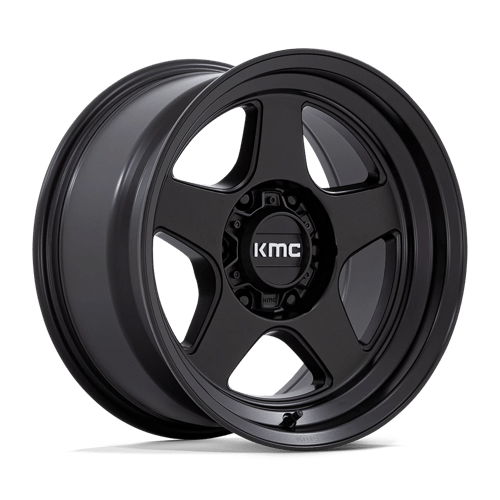 KMC KM728 LOBO MATTE BLACK 17X8.5 6X5.5 ET -10 CB 106.1
