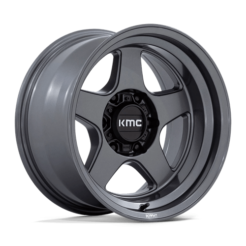 KMC KM728 LOBO MATTE ANTHRACITE 17X8.5 6X4.5 ET +18 CB 66.06