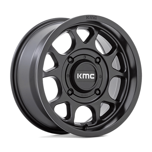 KMC Powersports KS137 TORO S UTV SATIN BLACK 15X7 4X156 ET +10 CB 115.1