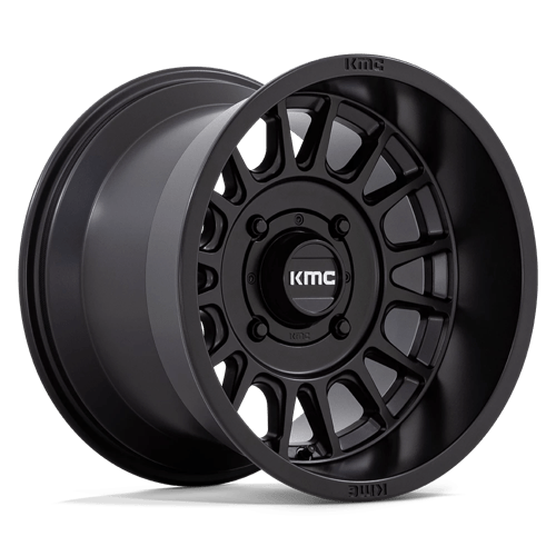 KMC Powersports KS138 IMPACT UTV SATIN BLACK 15X10 4X156 ET +0 CB 115.1