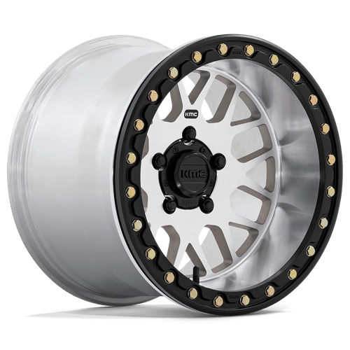 KMC Powersports KS235 GRENADE UTV BEADLOCK MACHINED 14X7 4X137 ET +10 CB 112.1