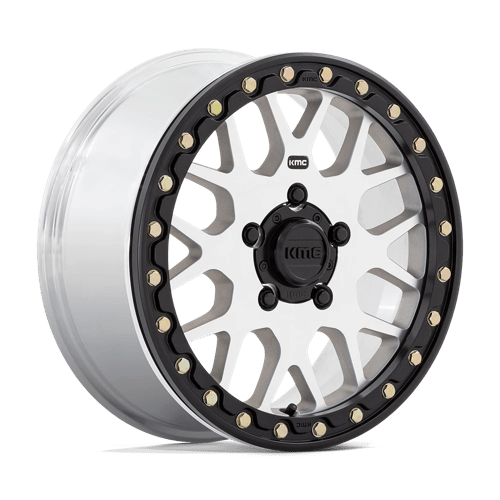 KMC Powersports KS235 GRENADE UTV BEADLOCK MACHINED 15X6 5X4.5 ET +38 CB 72.56