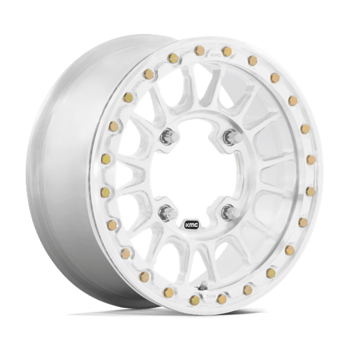 KMC Powersports KS436 IMPACT FORGED UTV BEADLO RAW MACHINED 15X6 4X137 ET +38 CB 96
