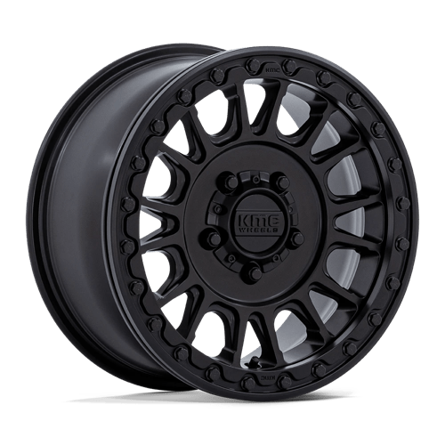 KMC Powersports KS239 IMPACT UTV BEADLOCK SATIN BLACK 15X7 5X4.5 ET +38 CB 72.56