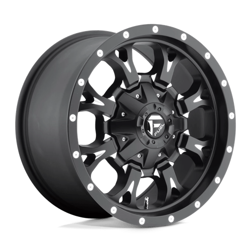 Fuel 1PC D517 KRANK MATTE BLACK MILLED 17X9 6X135/5.5 ET +20 CB 106.1