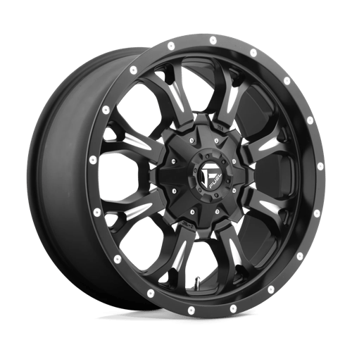 Fuel 1PC D517 KRANK MATTE BLACK MILLED 20X9 6X135/5.5 ET +20 CB 106.1