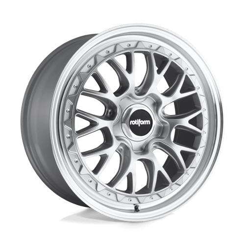 Rotiform R155 LSR GLOSS SILVER MACHINED 18X9.5 5X100 ET +25 CB 57.1