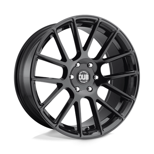 DUB 1PC S205 LUXE GLOSS BLACK 22X9.5 6X5.5 ET +20 CB 78.1