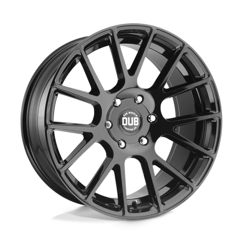 DUB 1PC S205 LUXE GLOSS BLACK 20X9 6X5.5 ET +30 CB 78.1