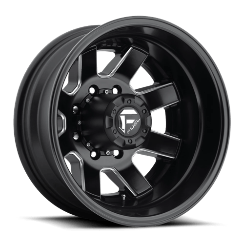 Fuel 1PC D538 MAVERICK MATTE BLACK MILLED 17X6.5 8X6.5 ET -178 CB 125.1