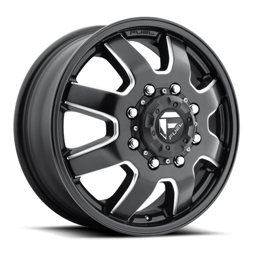 Fuel 1PC D538 MAVERICK MATTE BLACK MILLED 17X6.5 8X6.5 ET +116 CB 125.1