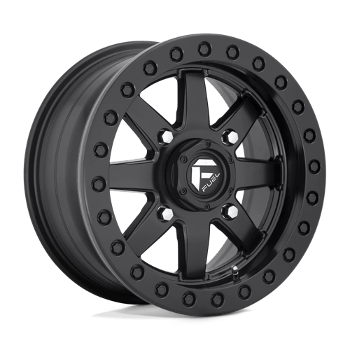 Fuel UTV D936 MAVERICK UTV BEADLOCK MATTE BLACK 15X7 4X156 ET +38 CB 132
