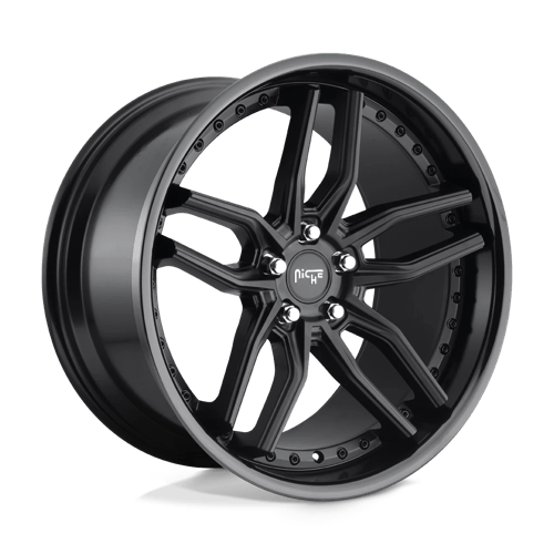 Niche 1PC M194 METHOS GLOSS BLACK MATTE BLACK 20X10.5 5X4.5 ET +40 CB 72.56