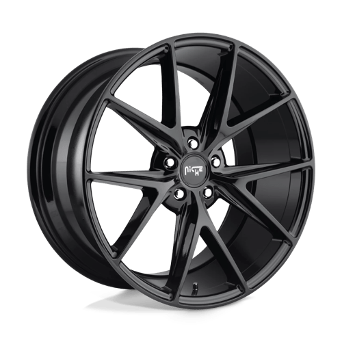 Niche 1PC M119 MISANO GLOSS BLACK 20X9 5X4.5 ET +35 CB 72.56
