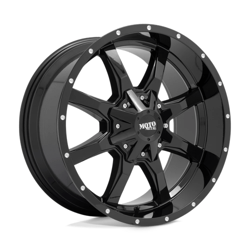 Moto Metal MO970 GLOSS BLACK MILLED 16X8 6X120/5.5 ET +0 CB 78.1