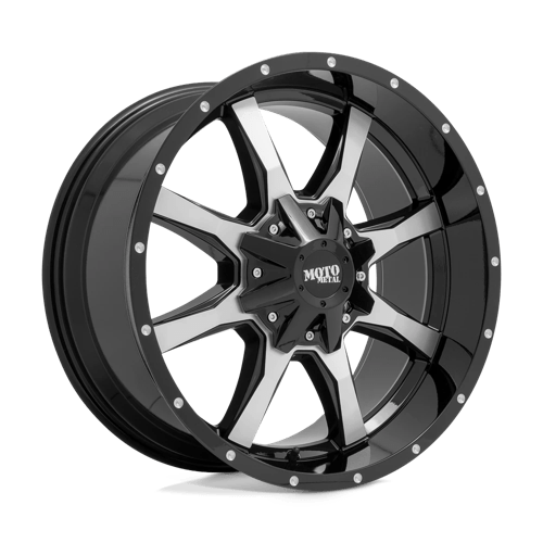 Moto Metal MO970 GLOSS BLACK MACHINED 20X10 6X135/5.5 ET -24 CB 106.1
