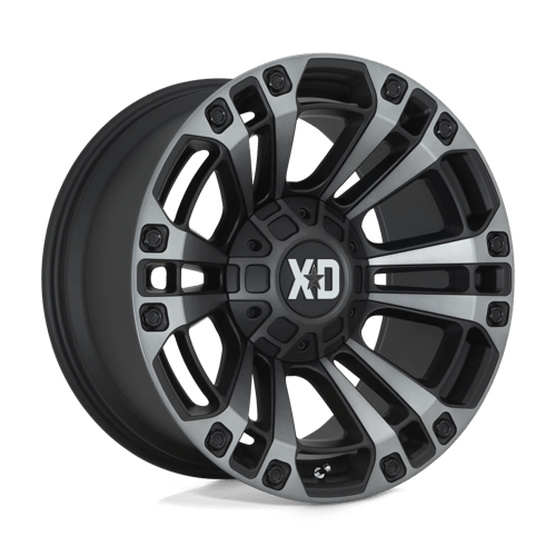 XD XD851 MONSTER 3 SATIN BLACK W/ GRAY TINT 20X10 BLANK ET -18 CB 78.1