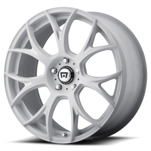 Motegi MR126 MATTE WHITE W/ MILLED ACCENTS 20X10 BLANK ET +32 CB 57.1