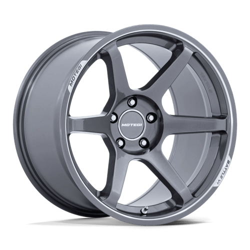 Motegi MR160 BATTLE VI GLOSS GUNZILLA W/ MACHINED LIP 19X9.5 5X100 ET +40 CB 56.15
