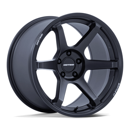Motegi MR160 BATTLE VI MATTE BLACKBIRD METALLIC 18X8.5 5X4.5 ET +22 CB 72.56