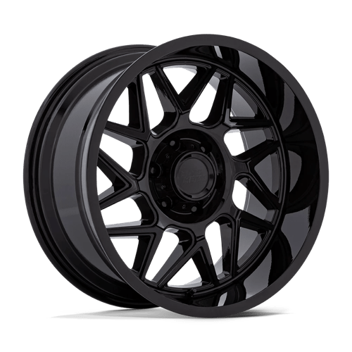 Moto Metal MO812 TURBINE GLOSS BLACK 20X9 6X5.5 ET +1 CB 106.1