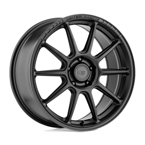 Motegi MR140 SS10 SATIN BLACK 18X8.5 5X4.25 ET +45 CB 72.56