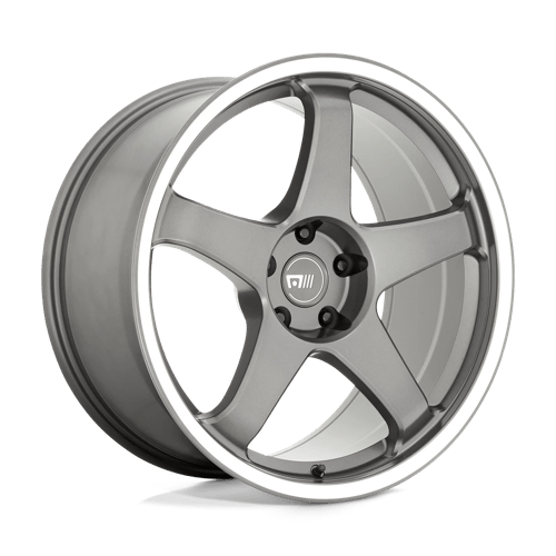 Motegi MR151 CS5 GUNMETAL W/ MACHINED LIP 18X9.5 5X100 ET +40 CB 56.15