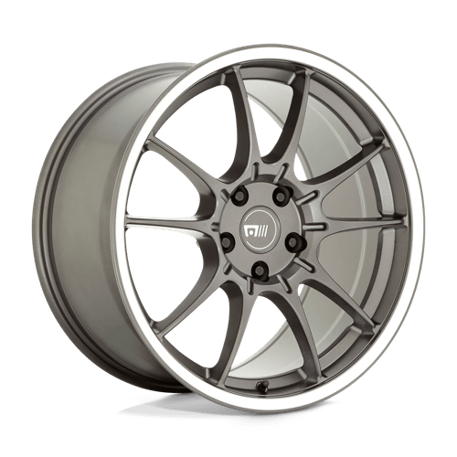 Motegi MR152 SS5 GUNMETAL W/ MACHINED LIP 18X9.5 5X4.5 ET +40 CB 72.56