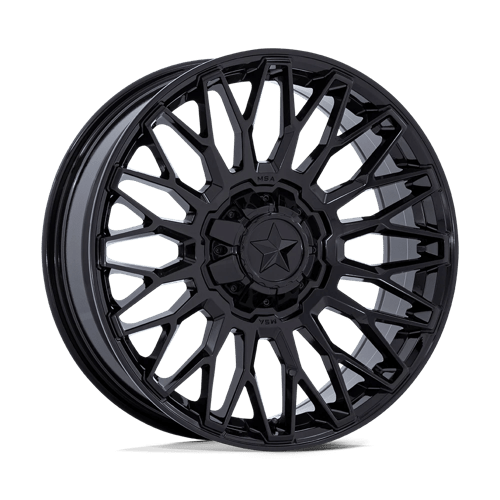 MSA Offroad Wheels M50 CLUBBER UTV GLOSS BLACK 15X7 5X4.5 ET +10 CB 72.56