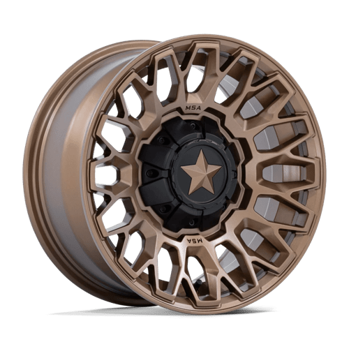 MSA Offroad Wheels M50 CLUBBER UTV MATTE BRONZE 15X7 5X4.5 ET +10 CB 72.56