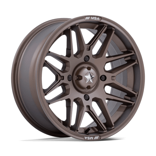 MSA Offroad Wheels M52 RADAR UTV MATTE BRONZE 16X7 4X137 ET +10 CB 96