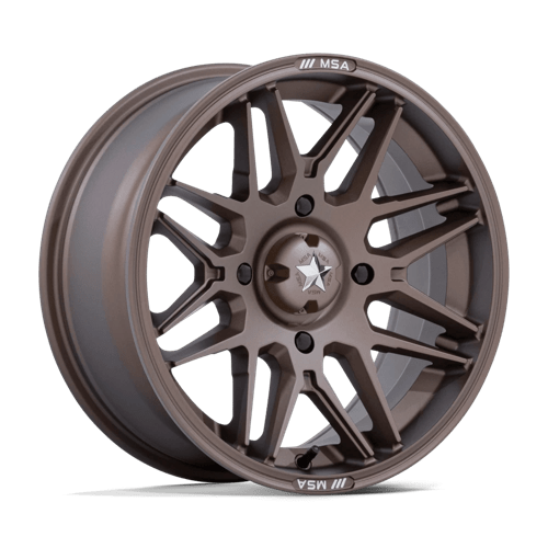 MSA Offroad Wheels M52 RADAR UTV MATTE BRONZE 14X7 4X156 ET +10 CB 115.1