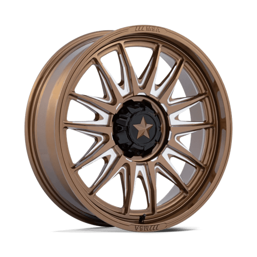 MSA Offroad Wheels M55 COMMANDER UTV GLOSS BRONZE MILLED 24X7 4X137/156 ET +0 CB 110.1